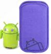 Μωβ Ανοικτό Θήκη - Suede Pouch - Για Κινητά Android Μωβ Ανοικτό Θήκη - Suede Pouch - Για Κινητά Android